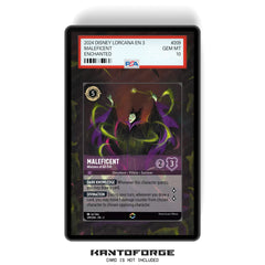 Maleficent - Mistress of All Evil (Enchanted) Chapter 3 - PSA Size Graded Card Case Extended Artwork Display with GradeGuardian Protection