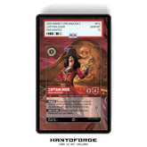 Captain Hook - Master Swordsman (Enchanted) Chapter 3 - PSA Size Graded Card Case Extended Artwork Display with GradeGuardian Protection