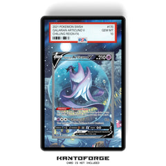 Galarian Articuno V 170/198 - PSA Size Graded Card Case Extended Artwork Display with GradeGuardian Protection