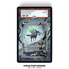 Shadow Rider Calyrex V 172/198 - PSA Size Graded Card Case Extended Artwork Display with GradeGuardian Protection