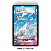 Ice Rider Calyrex VMAX 203/198 - PSA Size Graded Card Case Extended Artwork Display with GradeGuardian Protection