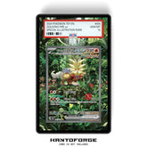 Gouging Fire 204/162 - PSA Size Graded Card Case Extended Artwork Display with GradeGuardian Protection