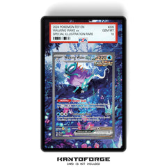 Walking Wake 205/162 - PSA Size Graded Card Case Extended Artwork Display with GradeGuardian Protection