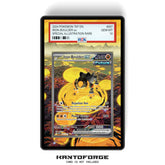 Iron Boulder ex 207/162 - PSA Size Graded Card Case Extended Artwork Display with GradeGuardian Protection