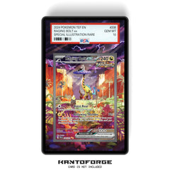 Raging Bolt ex 208/162 - PSA Size Graded Card Case Extended Artwork Display with GradeGuardian Protection