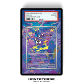 Gastly 177/162 - PSA Size Graded Card Case Extended Artwork Display with GradeGuardian Protection