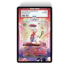 Donald Duck - Pie Slinger (Enchanted) Chapter 5 - PSA Size Graded Card Case Extended Artwork Display with GradeGuardian Protection