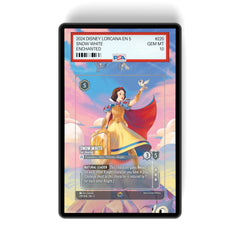 Snow White - Fair-Hearted (Enchanted) Chapter 5 - PSA Size Graded Card Case Extended Artwork Display with GradeGuardian Protection