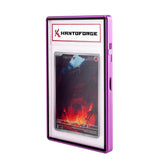 GradeGuardian - UV Protected, Tempered Glass Graded PSA Trading Card Case - Royal Purple