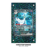 a card with a picture of a mermaid on it