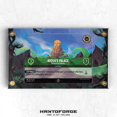 a card with a picture of a lion on it