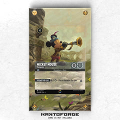 an image of a card with mickey mouse on it