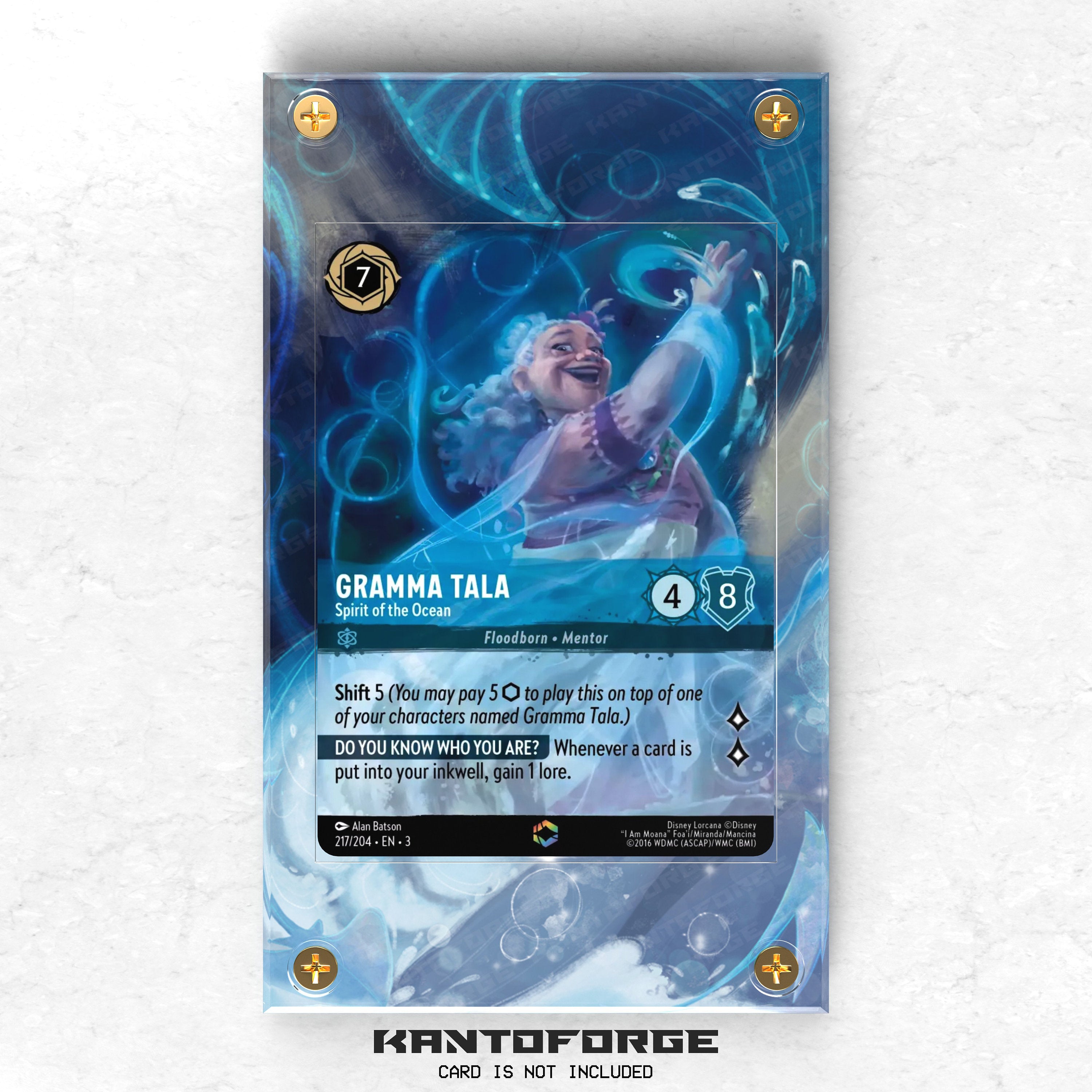 a card with a picture of a woman on it