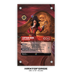 a card with a picture of captain hook