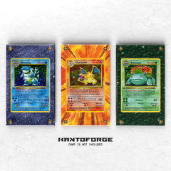 Base Set Bundle - Pokémon Extended Artwork Protective Card Display Case x3
