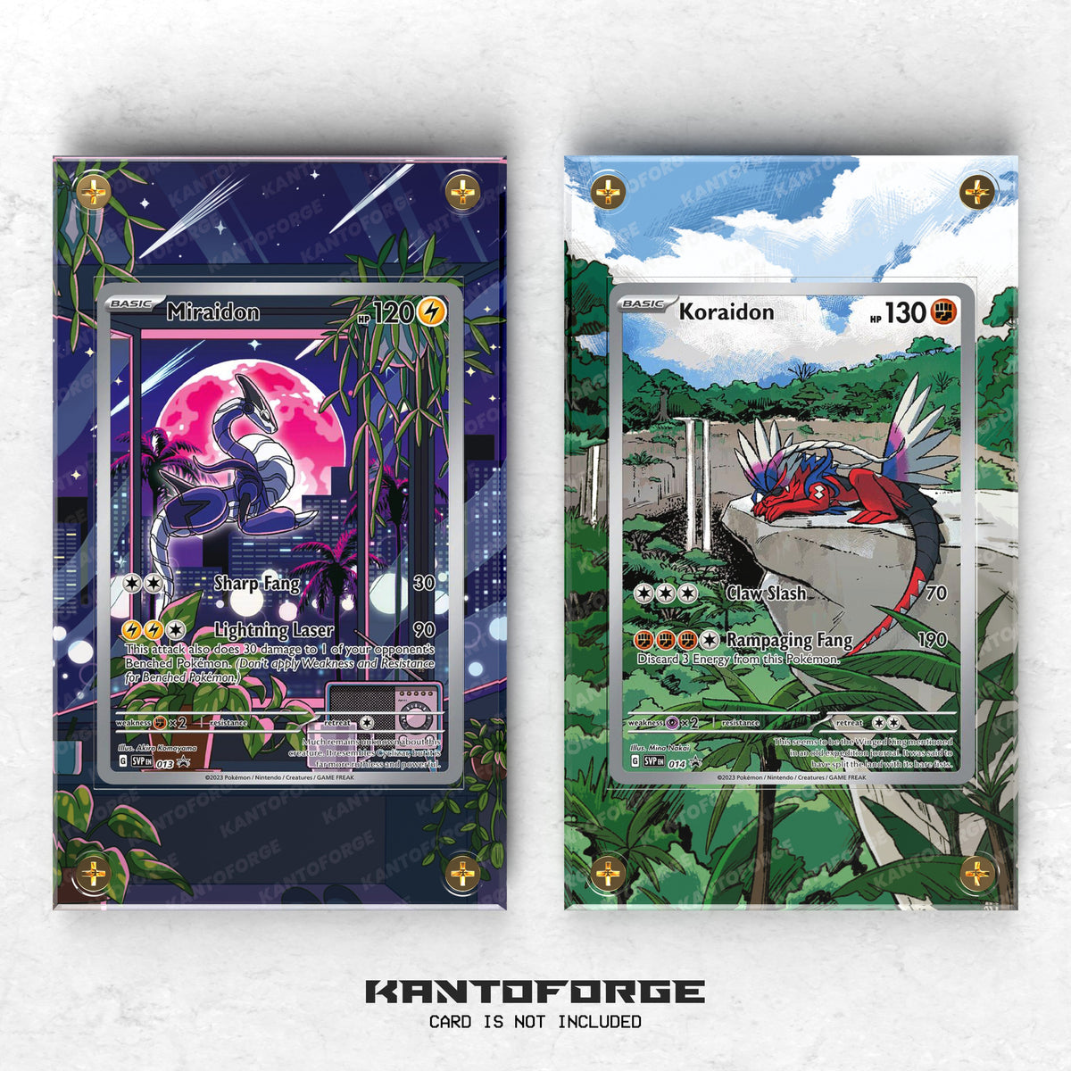 Pokemon TCG stunning Miraidon and Koraidon promo cards have fans