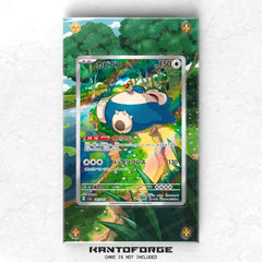 Snorlax 181/165 - Pokémon Extended Artwork Protective Card Display Case