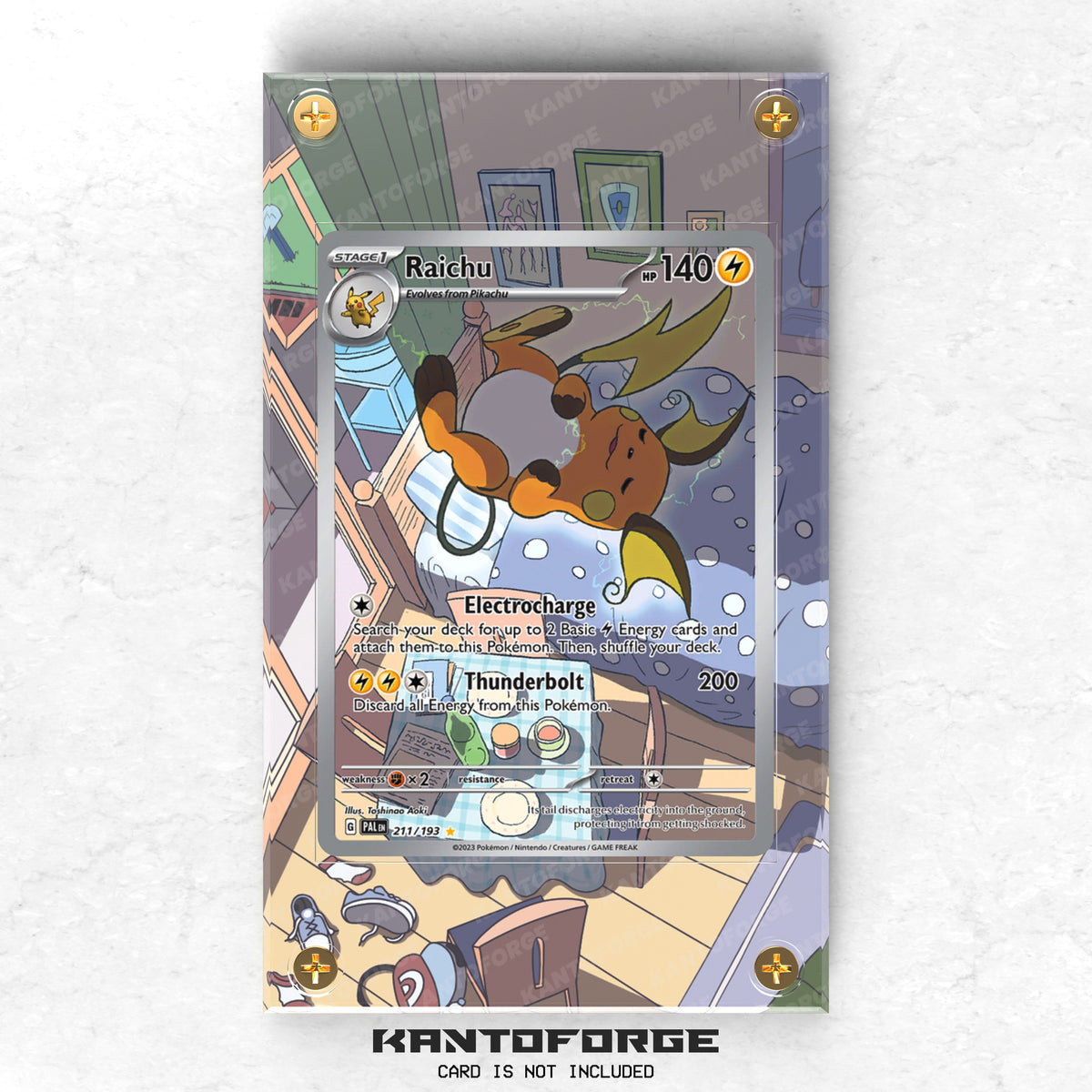 Raichu 211/193 - Pokémon Extended Artwork Display Case