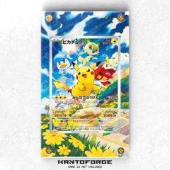 Pikachu Promo SVP 027 - Pokémon Extended Artwork Protective Card Display Case