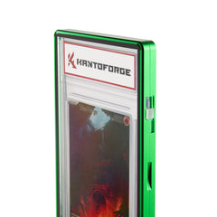 GradeGuardian - UV Protected, Tempered Glass Graded PSA Trading Card Case - Emerald Green