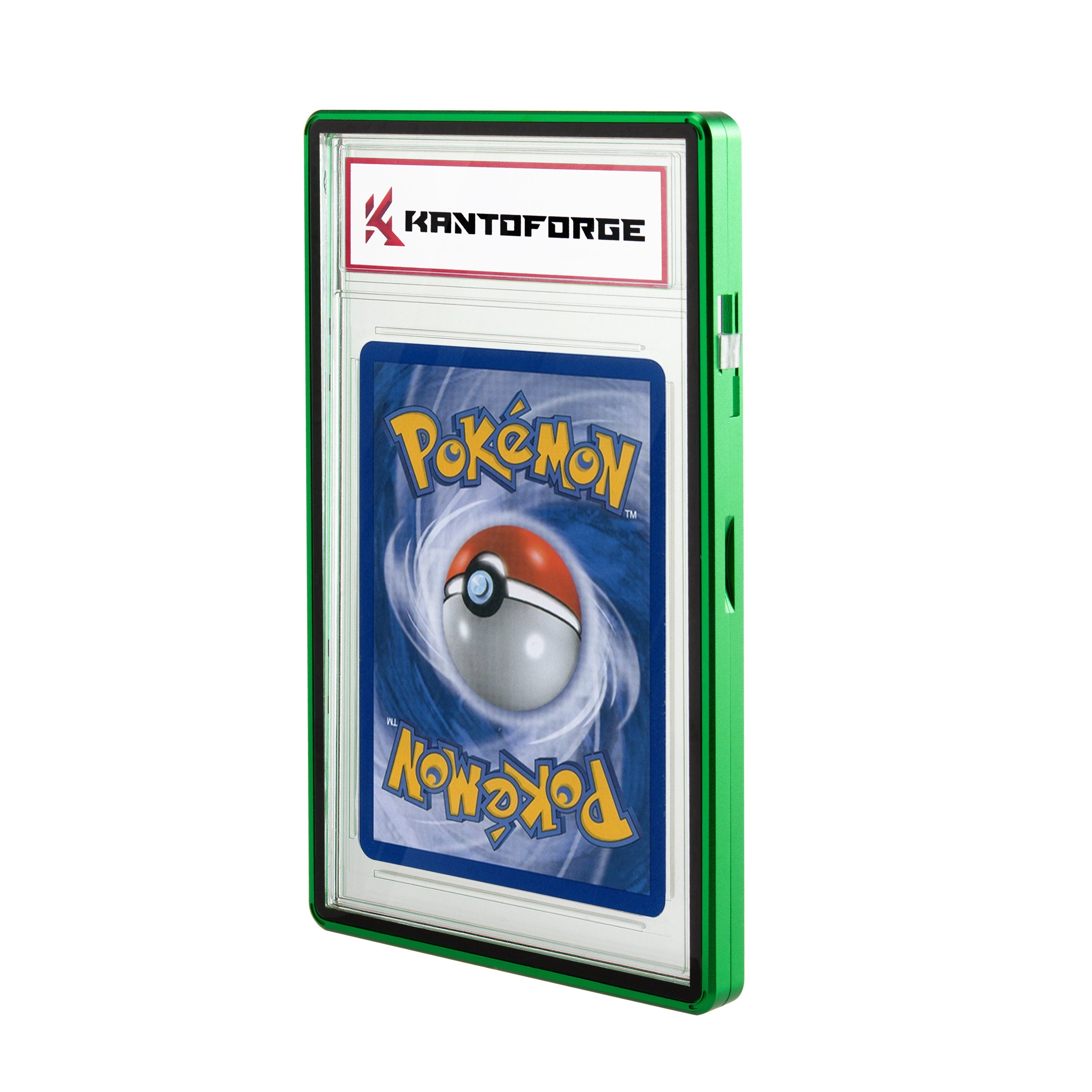 GradeGuardian - UV Protected, Tempered Glass Graded PSA Trading Card Case - Emerald Green