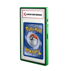 GradeGuardian - UV Protected, Tempered Glass Graded PSA Trading Card Case - Emerald Green