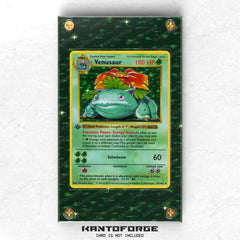 Venusaur Base Set 15/102 - Pokémon Extended Artwork Display Case