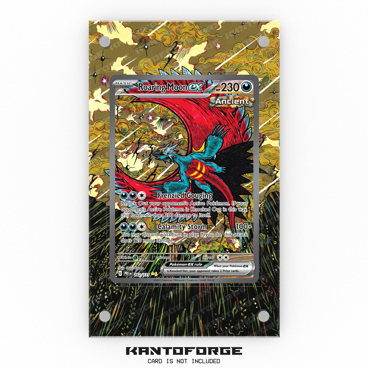 Roaring Moon 162/131 - Pokémon Extended Artwork Display Case