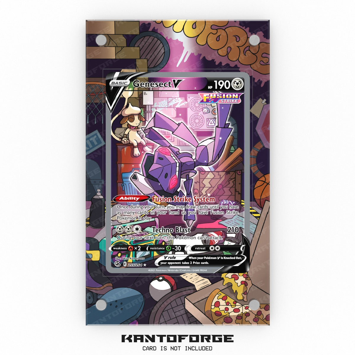 Genesect V 255/264 - Pokémon Extended Artwork Display Case