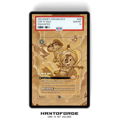 Chip 'n' Dale - Recovery Rangers (Enchanted) Chapter 6 - PSA CSG AGS Graded Card Case Extended Artwork Display with GradeGuardian Protection