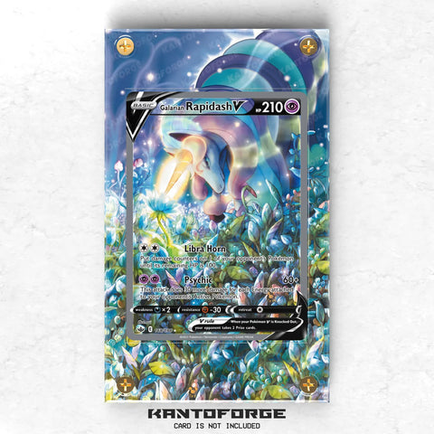Pokémon Carta Jumbo Rapidash V Swsh111 Promo - Foto 4