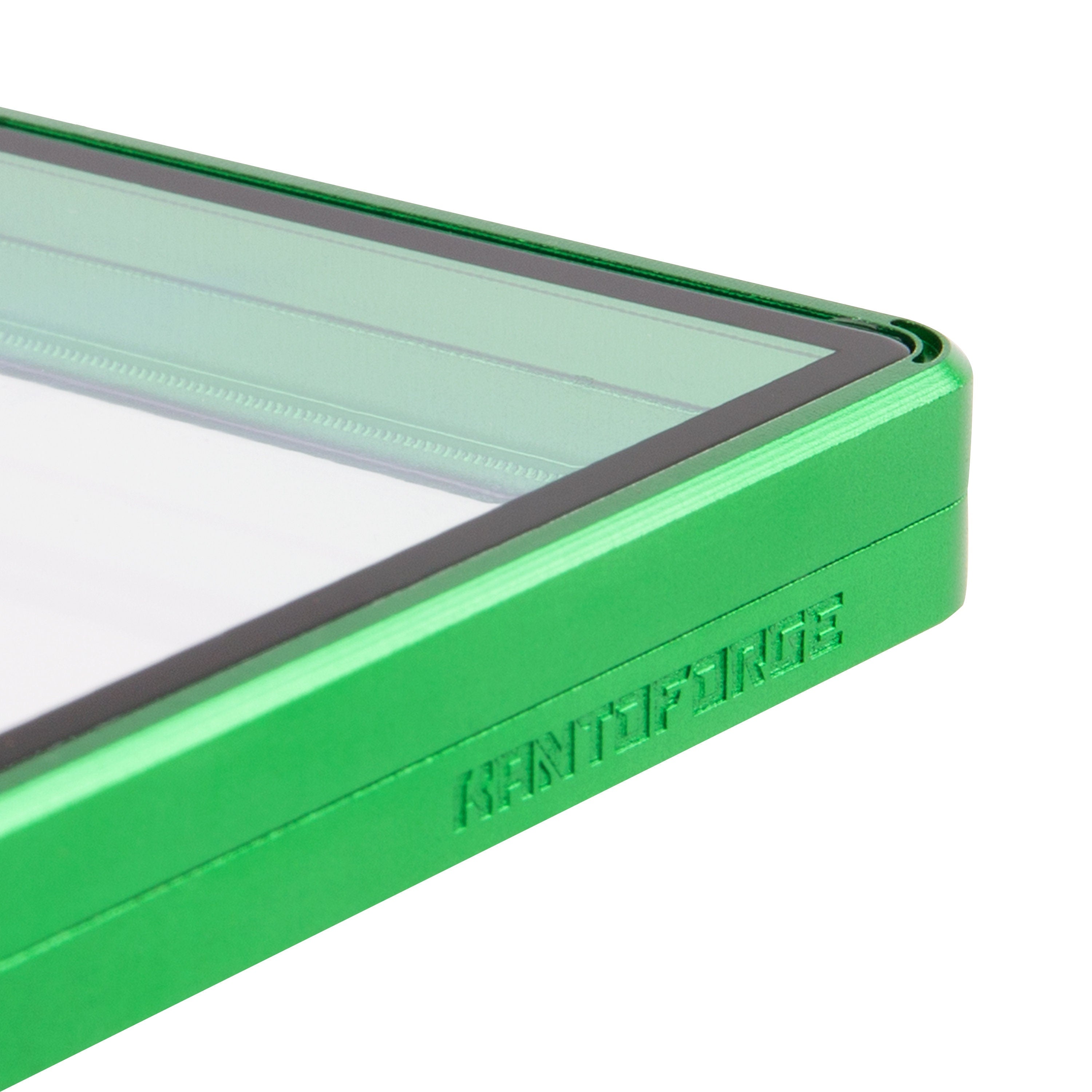 GradeGuardian - UV Protected, Tempered Glass Graded PSA Trading Card Case - Emerald Green
