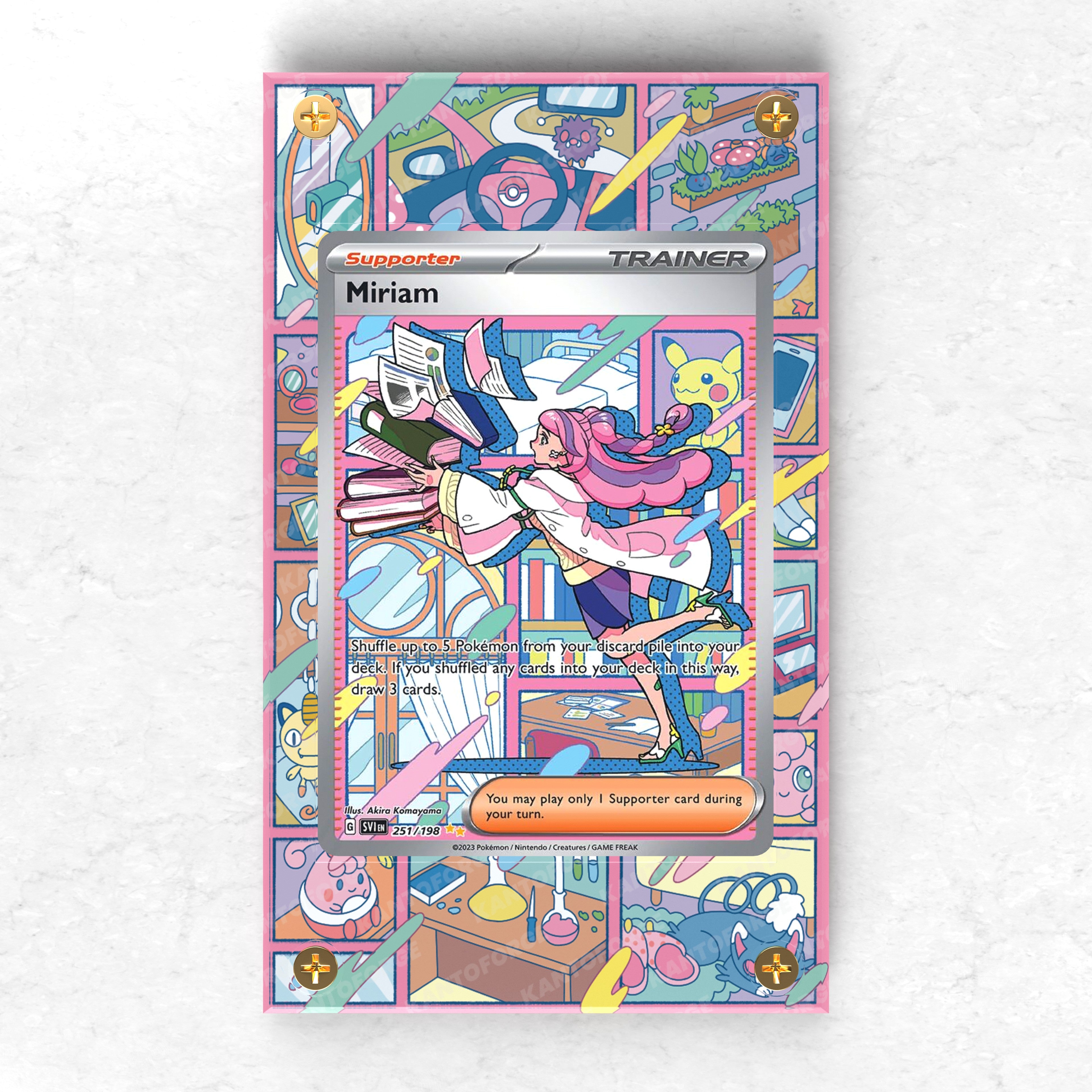 Miriam Duo - Pokémon Extended Artwork Display Case