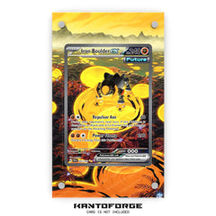 Iron Boulder ex 207/162 - Pokémon Extended Artwork Display Case