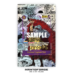 Eustass Captain Kid Manga OP05-07 - One Piece Extended Artwork Protective Card Display Case